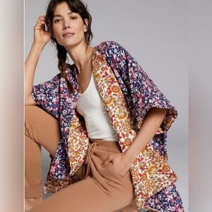 Rauna Reversible Kimono by Anthropologie - NWT